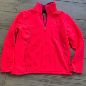 Girls Champion 3/4 Zip Fleece